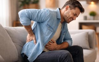personne-assise-douleur-ventre-salon