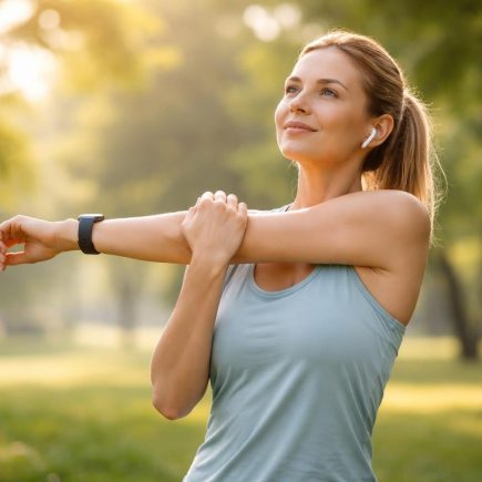 personne-tenue-sport-etirement-parc