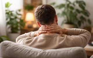personne-fauteuil-massage-cou-plantes