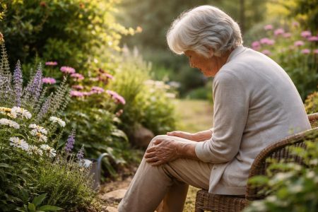 personne-senior-jardin-fleurs-matin