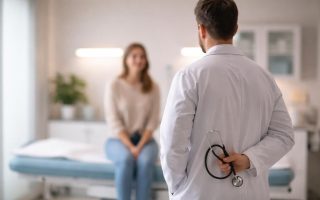 medecin-dos-salle-examen-stethoscope