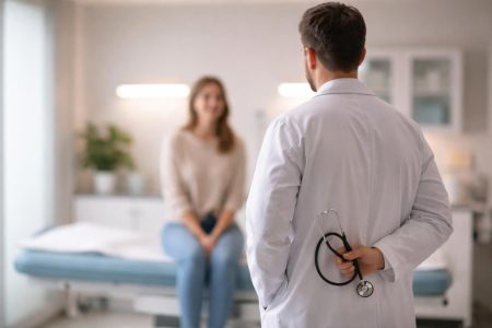 medecin-dos-salle-examen-stethoscope