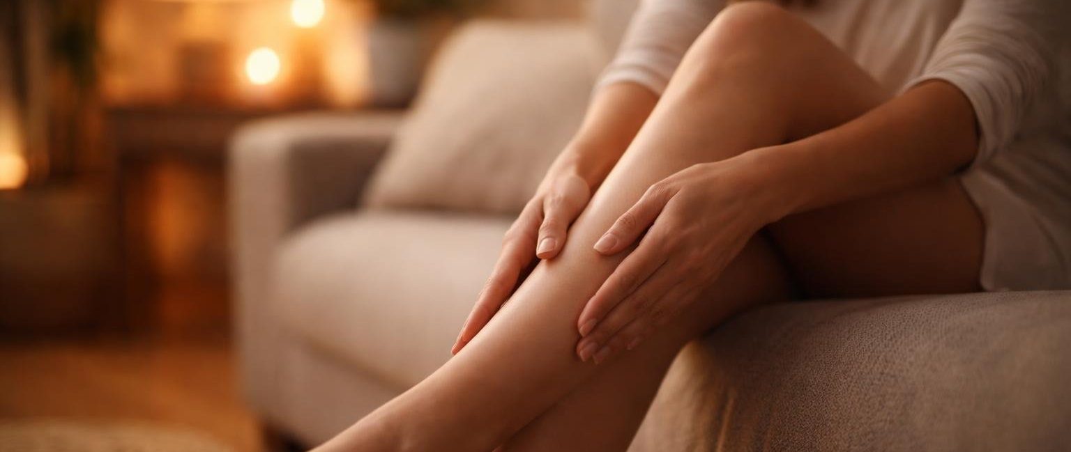 silhouette-floue-personne-massant-jambes