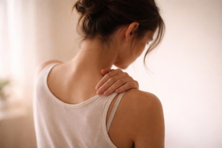 personne-dos-touchant-omoplate-reflexion
